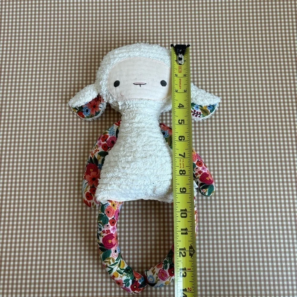 Oh Just Dandy! Handmade in Nashville Tennessee sheep plush with floral details